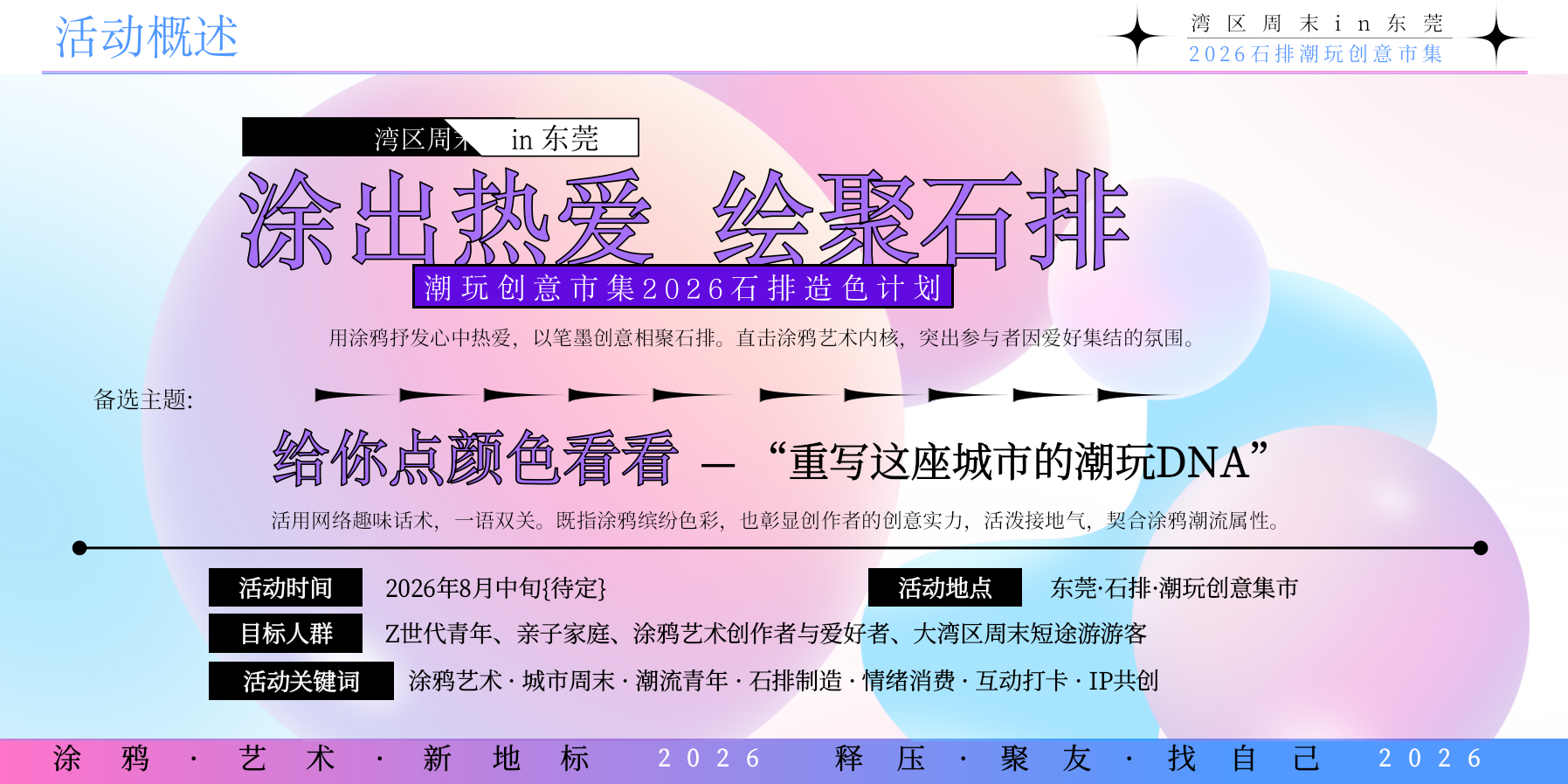 2026夏日创日潮玩涂鸦艺术市集活动方案.pptx_第6页