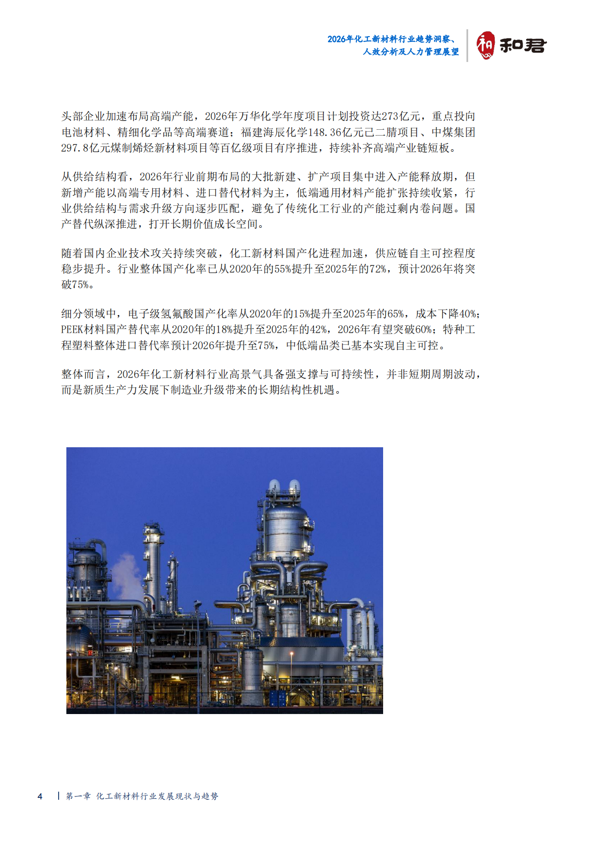 2026化工新材料行业趋势洞察、人效分析及人力管理展望-和君.pdf_第8页