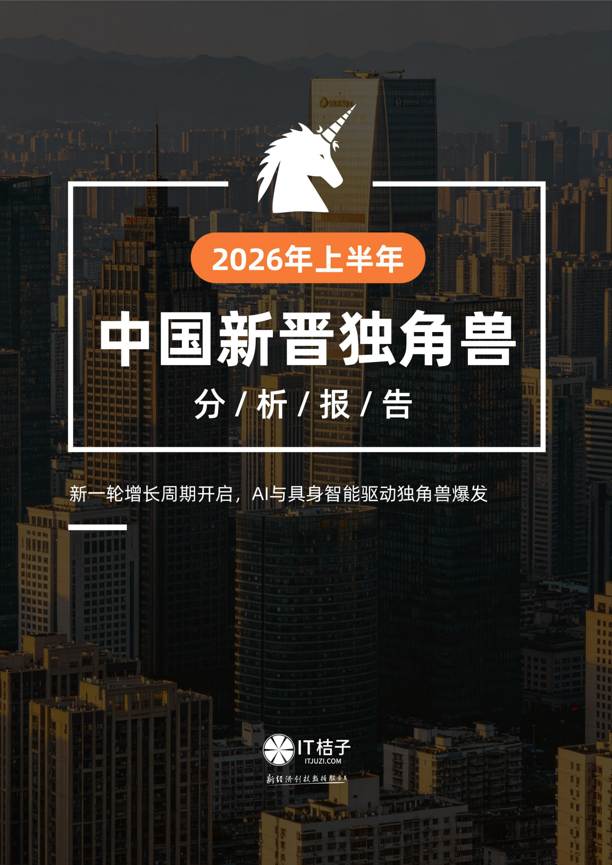 2026年上半年中国新晋独角兽分析报告-IT桔子.pdf