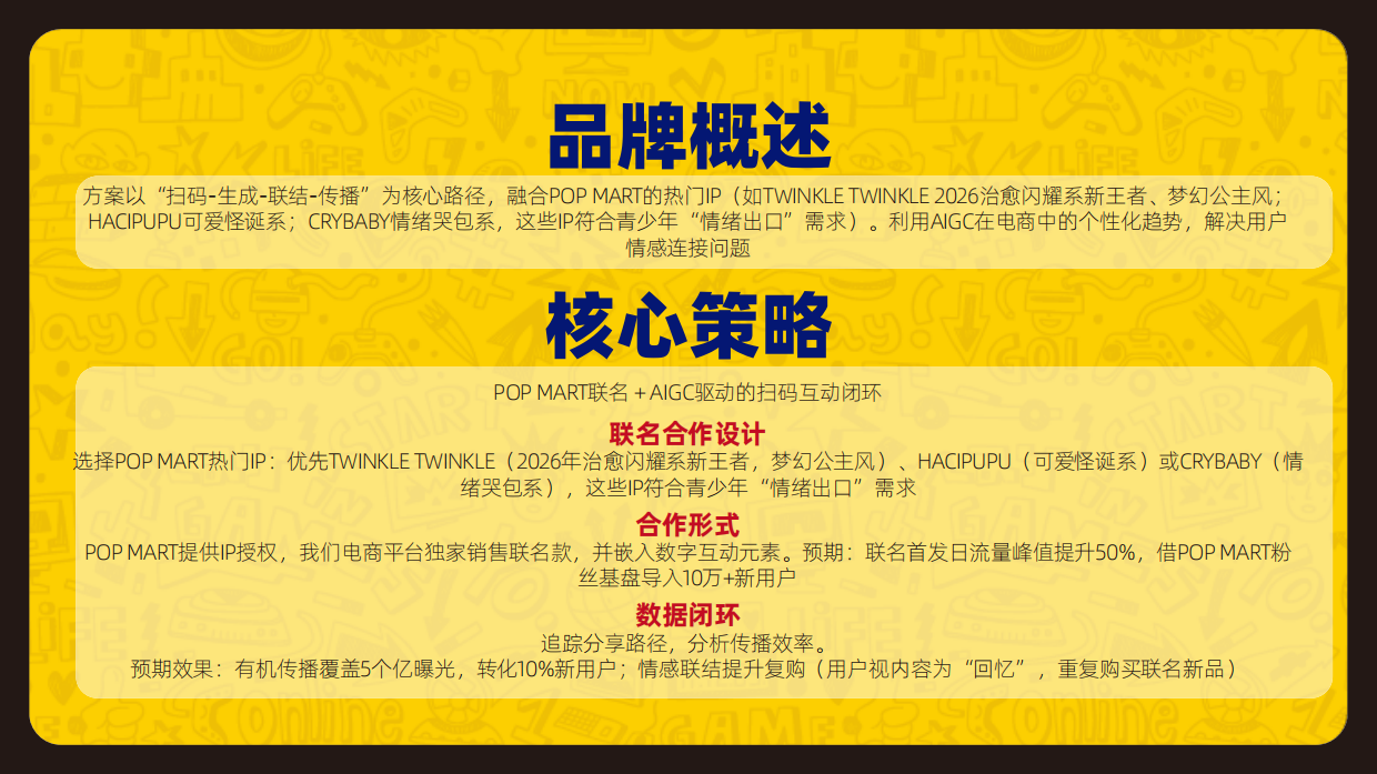 2026味可滋风味奶泡泡玛特潮玩联名AIGC电商营销方案.pdf_第10页
