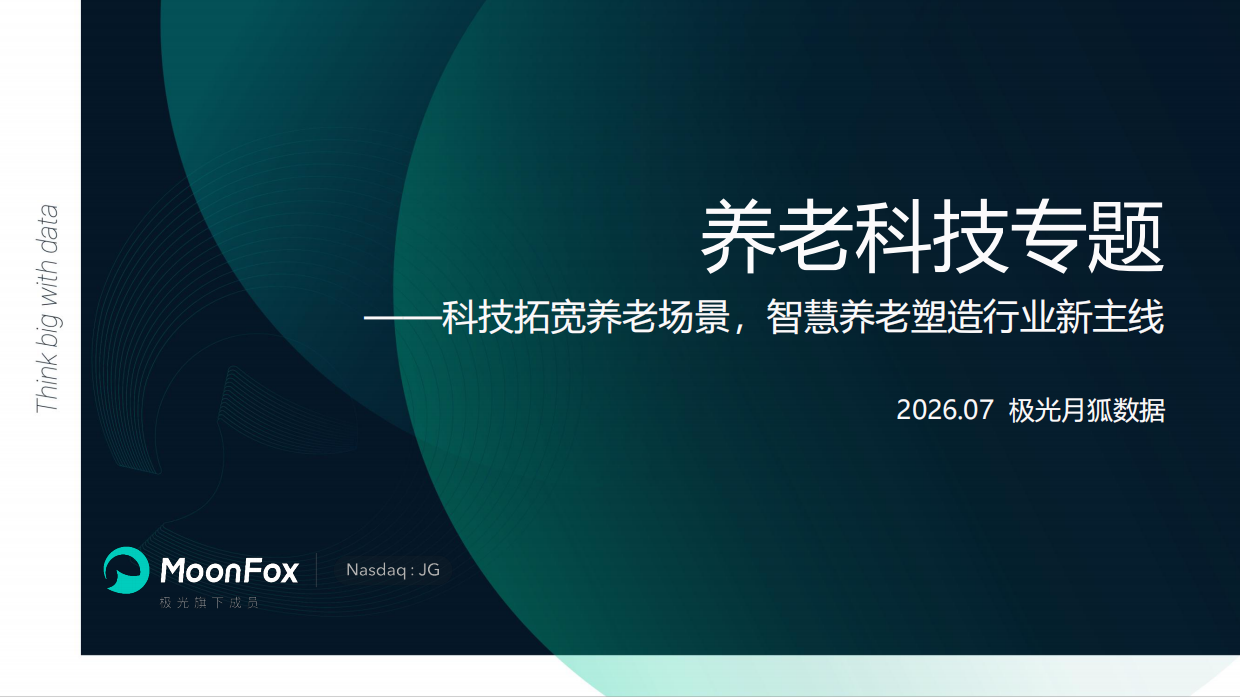 2026养老科技专题 ——科技拓宽养老场景，智慧养老塑造行业新主线-月狐.pdf_第1页