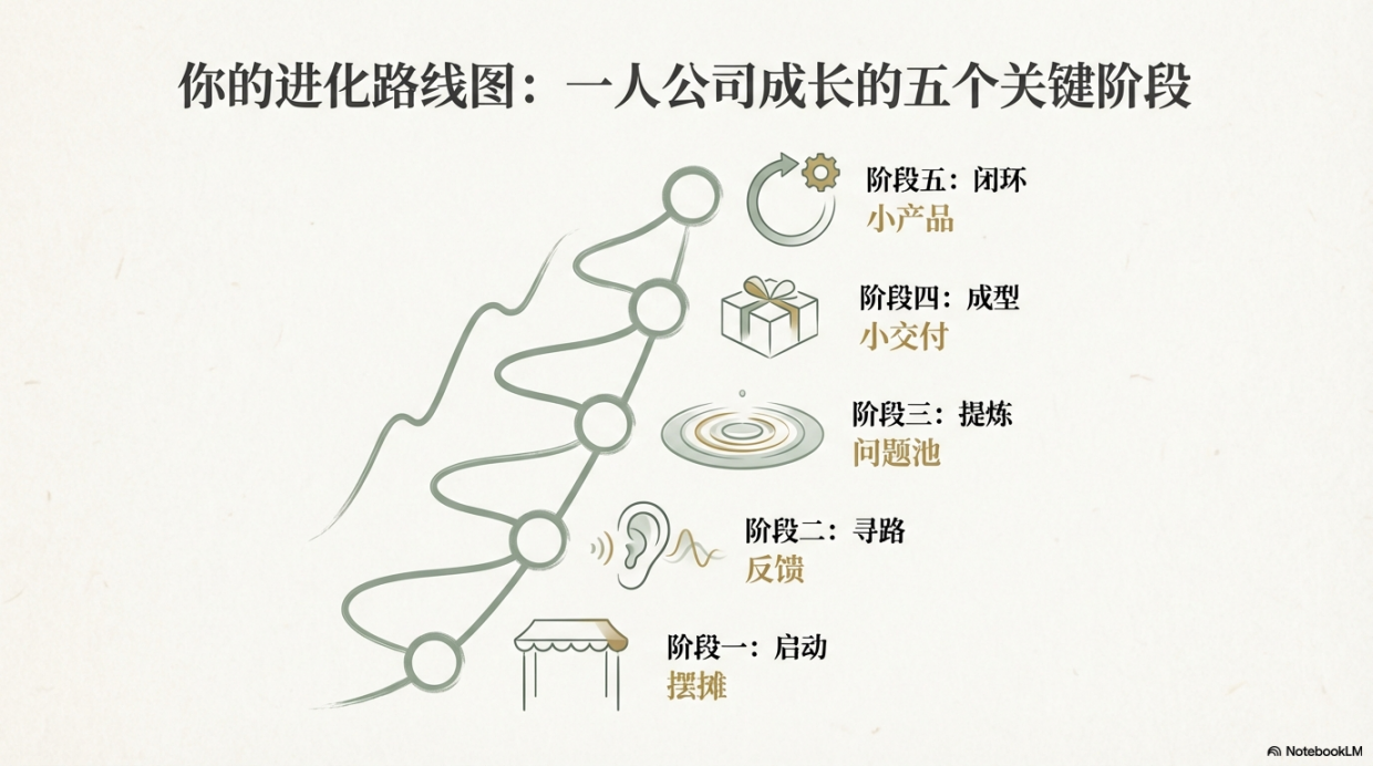 2026一人公司进化之路从「摆摊」到「体系」的极简成长路径课件分享-15页.pdf_第2页