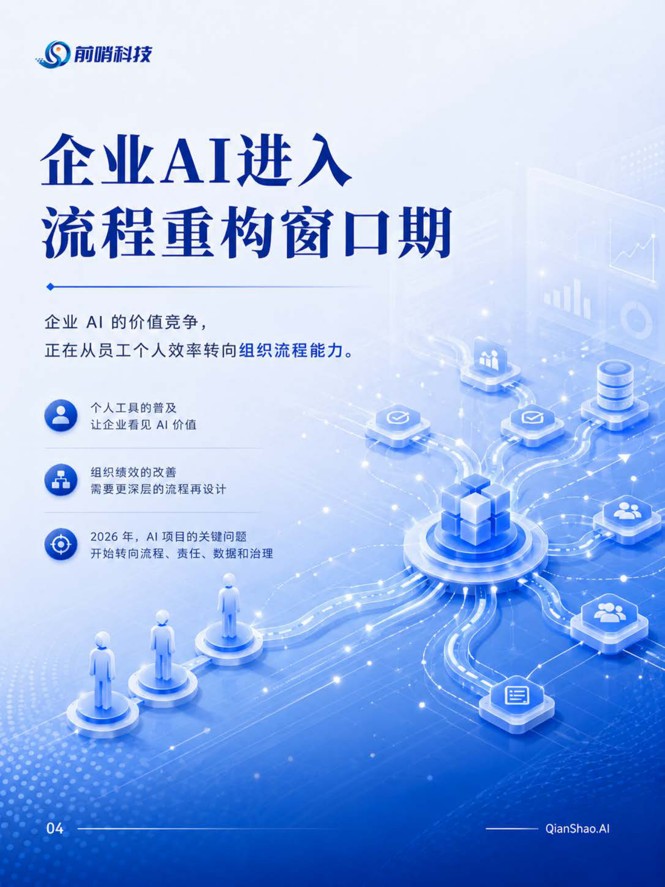 2026年企业AI工作流重构研究报告-从个人提效到流程再设计-前哨科技.pdf_第3页