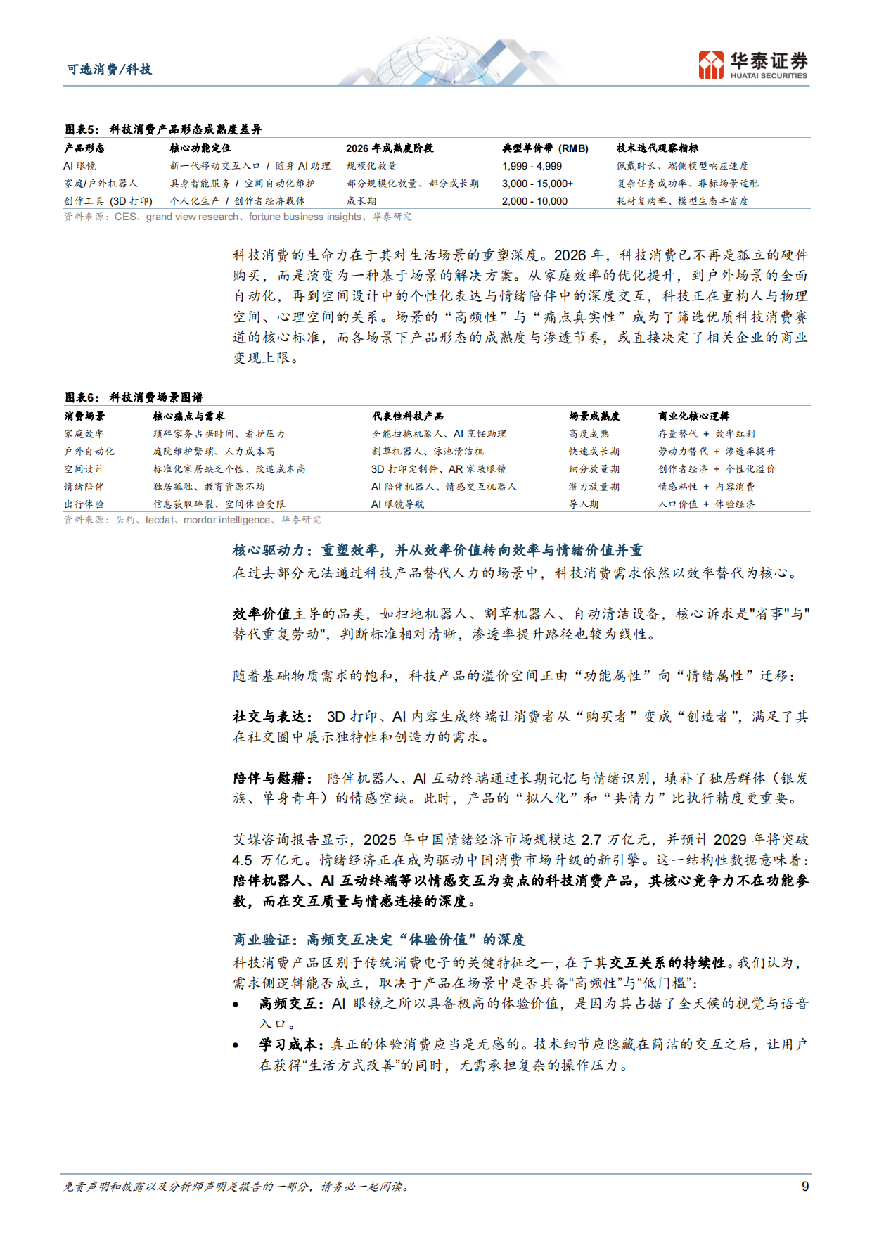 2026科技消费：AI重构下的新终端、新场景与消费范式革命-华泰证券.pdf_第9页