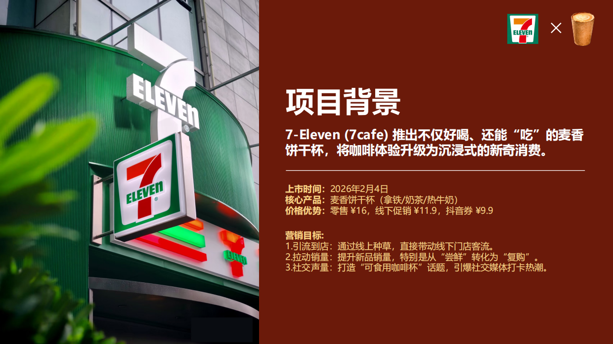 2026-7-ELEVEN新品麦香饼干杯达人种草方案.pdf_第2页