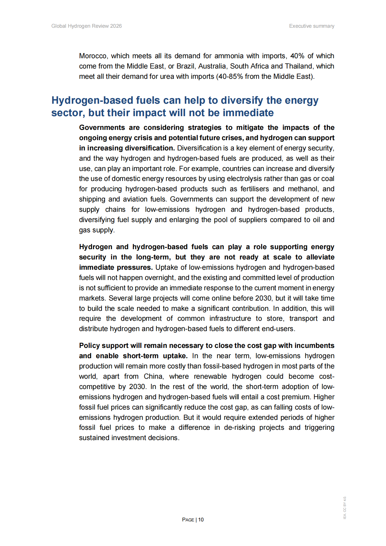 2026年全球氢能评估报告（英文）-IEA.pdf_第10页