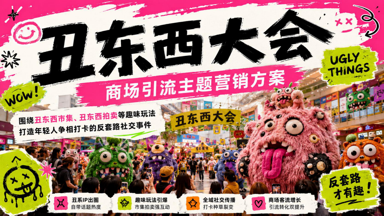 2026创意反套路出圈丑东西大会市集拍卖市集活动方案.pdf