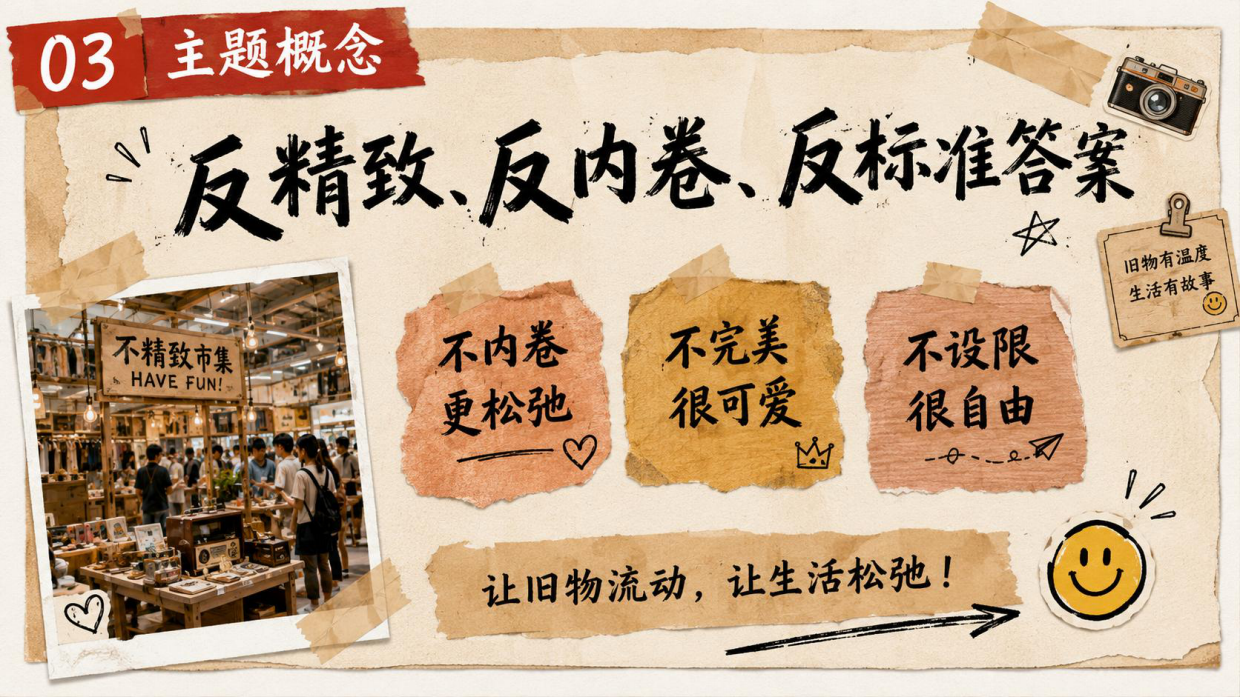 2026创意不精致市集跳蚤市场旧书换物社交活动方案.pdf_第3页