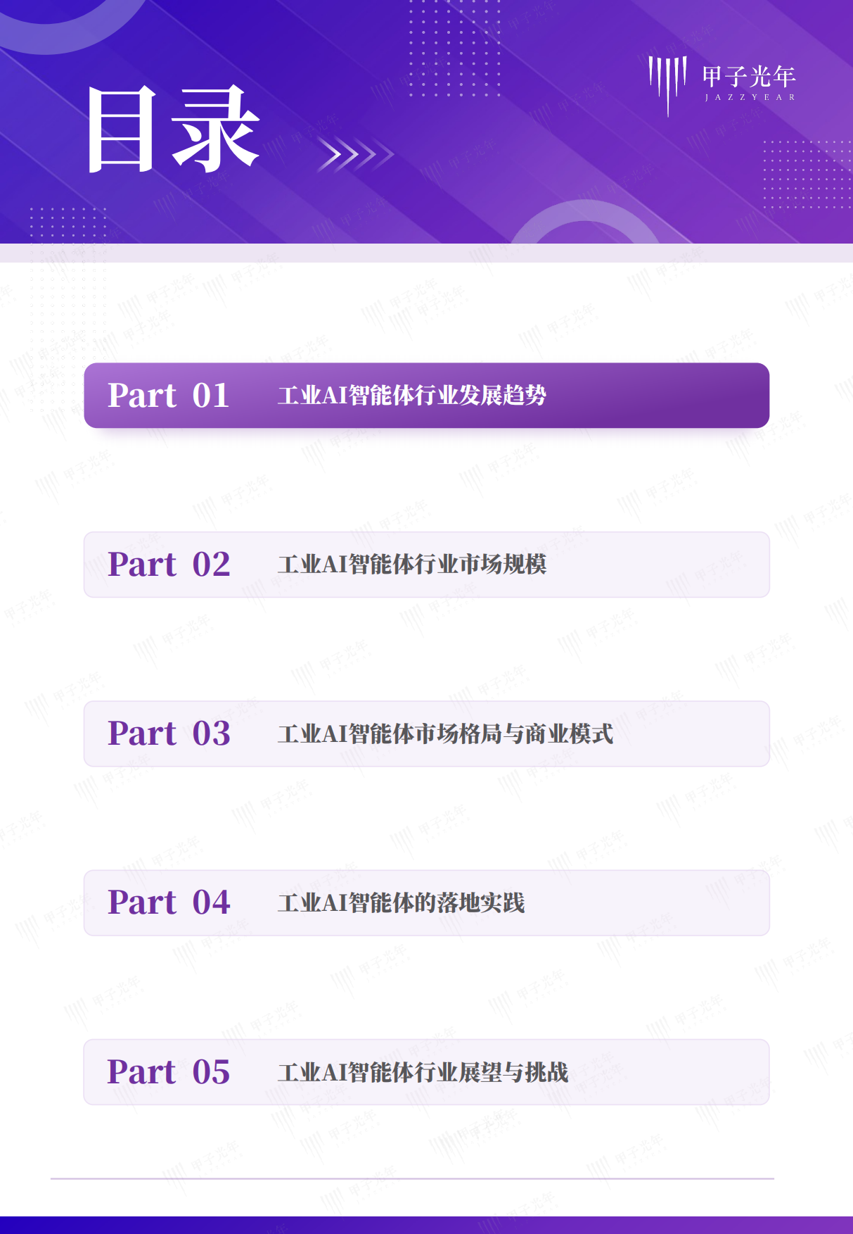 2026工业AI智能体研究报告：打造工厂原生的AI智能体-甲子光年.pdf_第3页