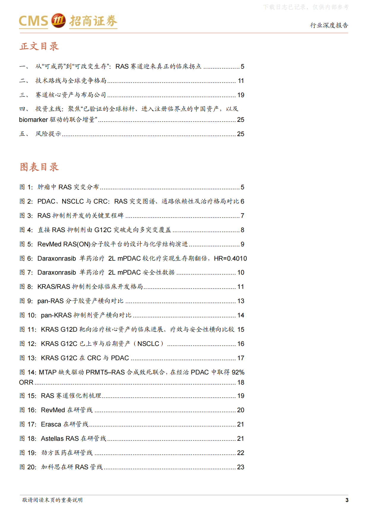 2026创新药行业深度研究——RAS靶向治疗，四十年不可成药的终结，与终结之后的治疗格局演化-招商证券.pdf_第3页