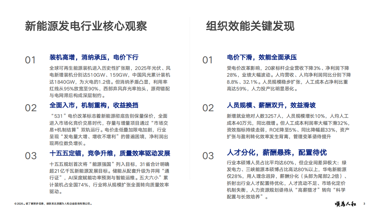 2026年新能源发电标杆企业组织效能报告-顺为咨询.pdf_第3页