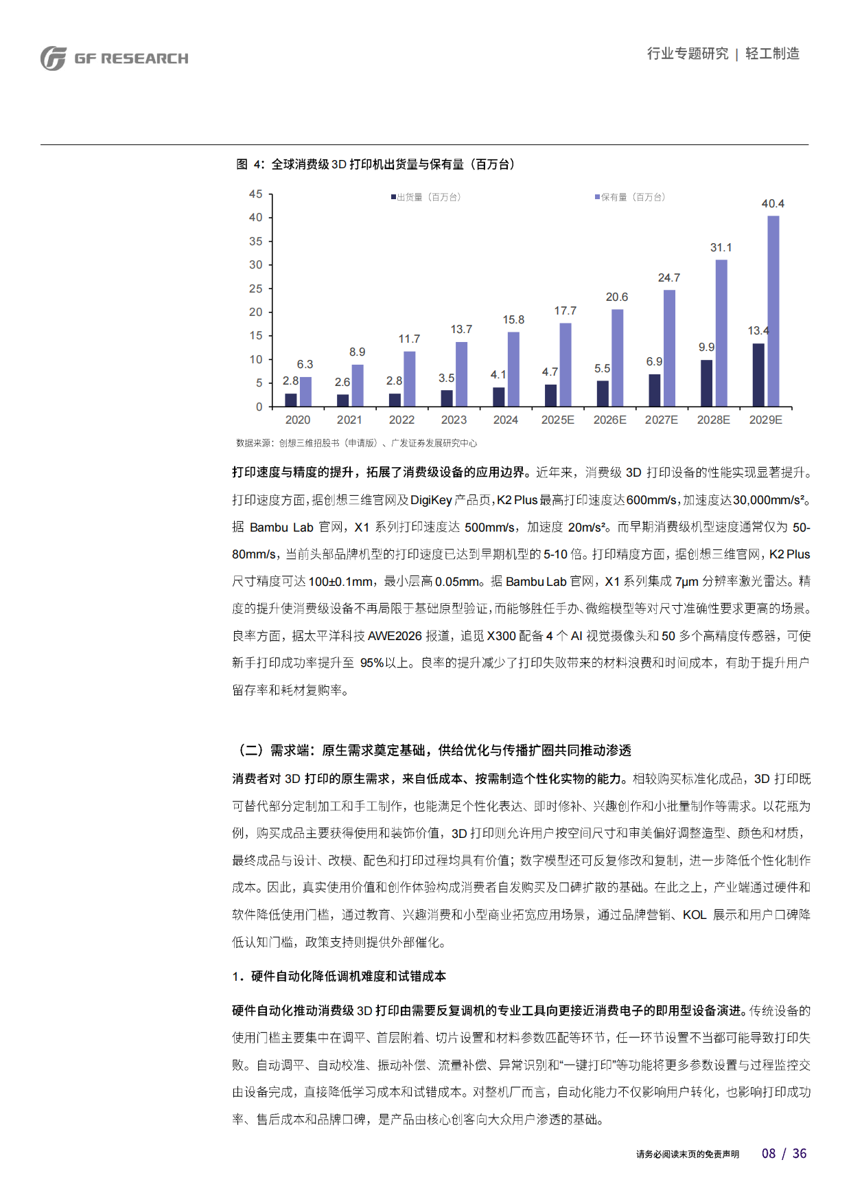 2026消费级3D打印行业专题研究报告-广发.pdf_第8页