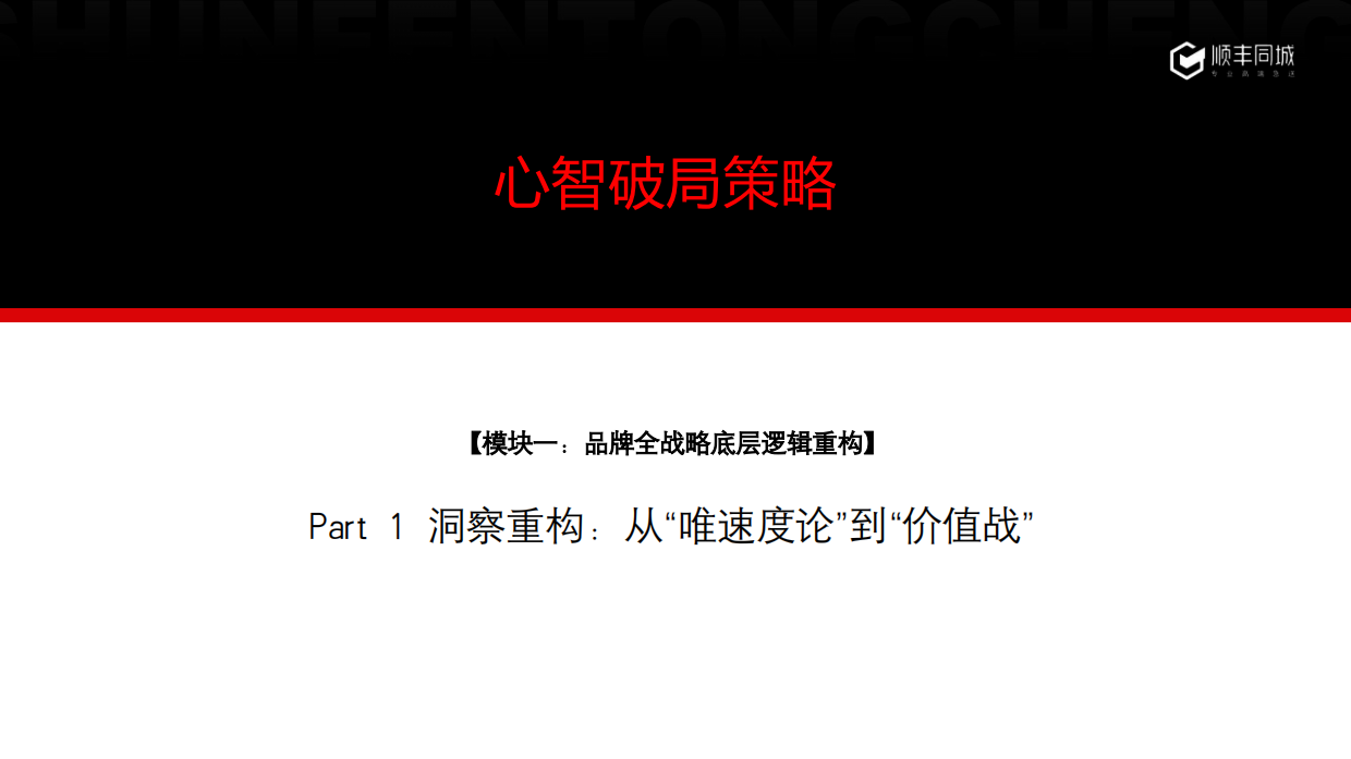 顺丰同城2026品牌战略升级全案_双核驱动第5页
