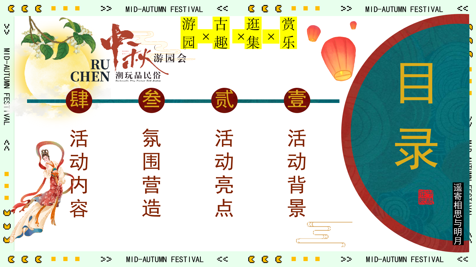 2026文旅商业街中秋沉浸式古风游园“中秋奇妙游”活动策划方案.pptx_第7页