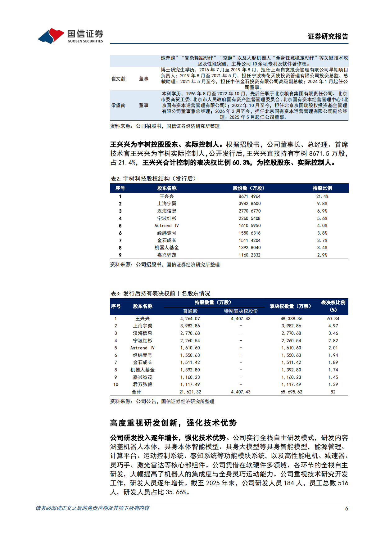 2026人形机器人本体系列之宇树科技招股书梳理-国信证券.pdf_第6页