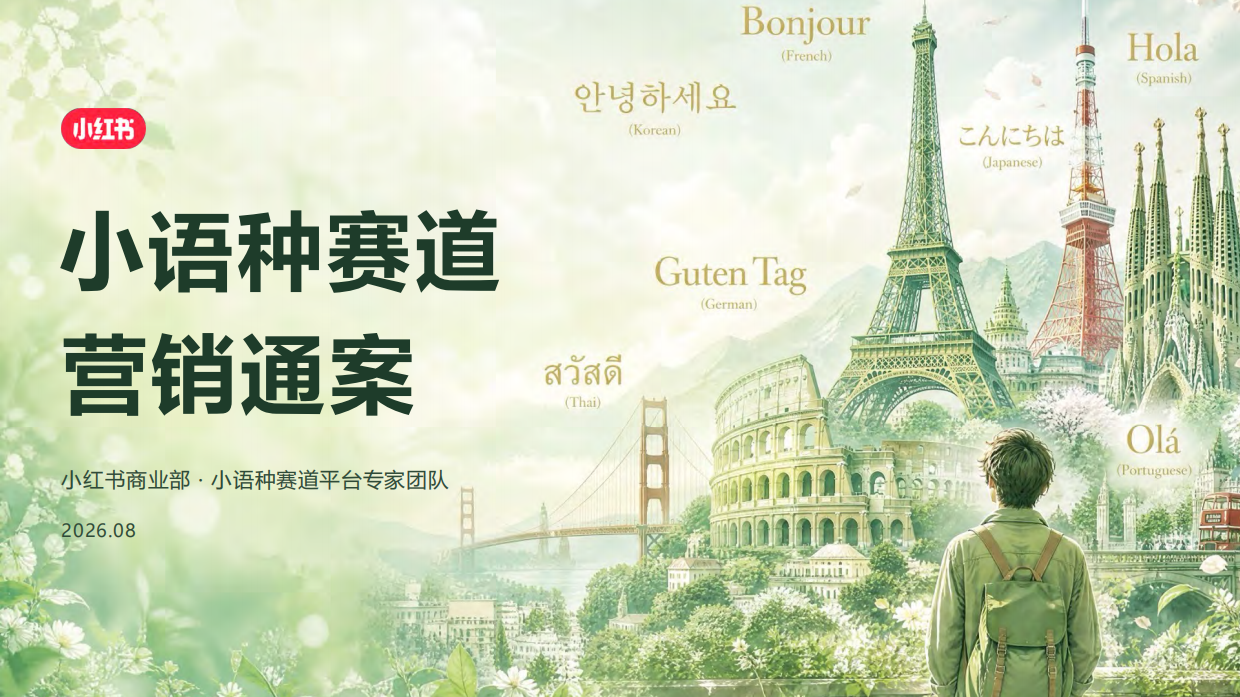 2026小红书小语种赛道通案.pdf_第1页