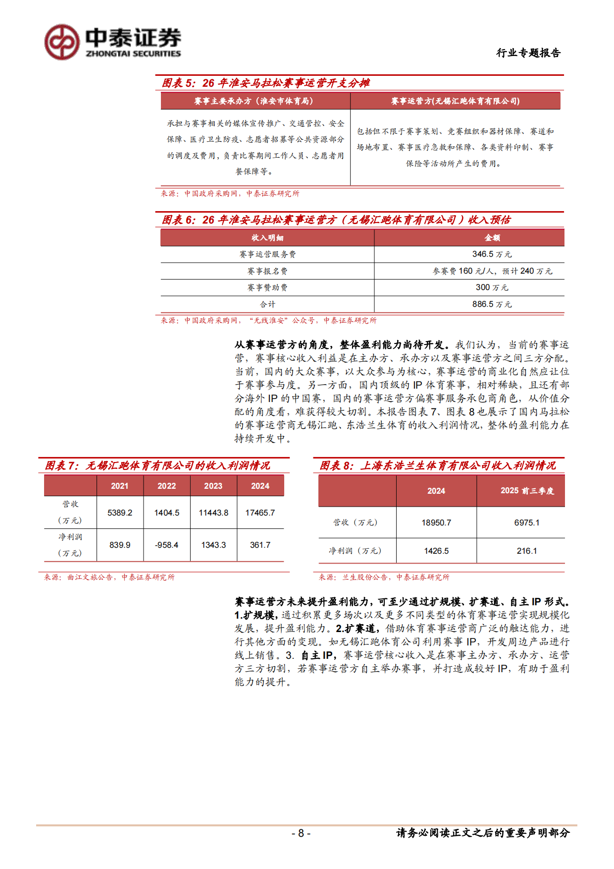 2026体育服务产业深度报告：体育赛事运营与场馆经营的产业链逻辑深度解析-中泰证券.pdf_第8页