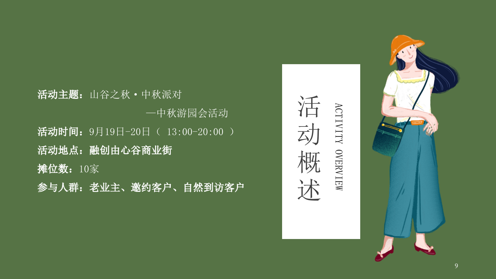 2023山谷之秋·中秋派对主题中秋游园会系列活动策划方案.pptx_第9页
