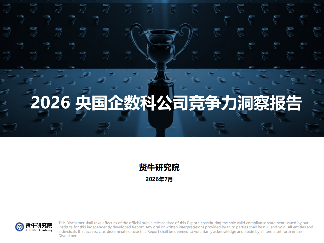2026央国企数科公司竞争力洞察报告-贤牛研究院.pdf