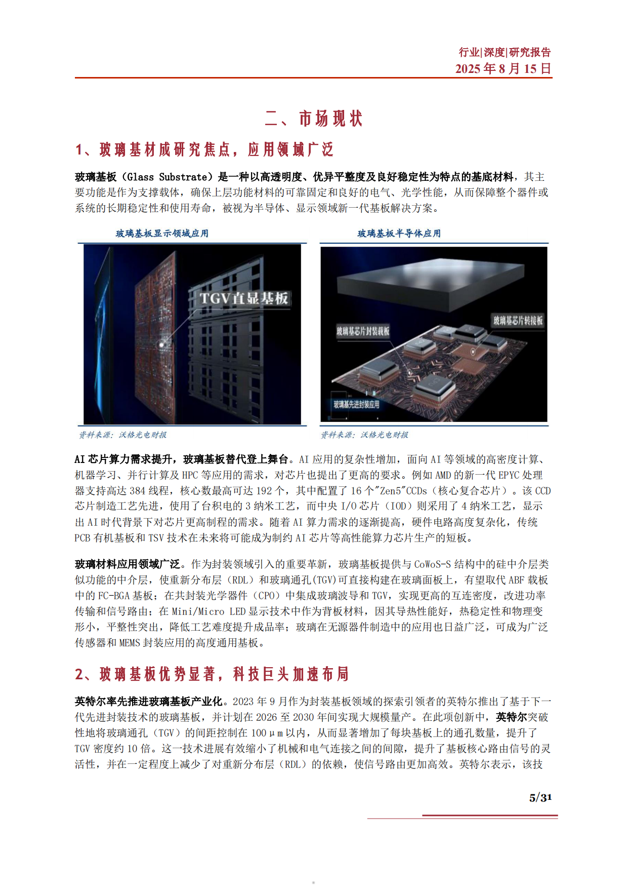 2025玻璃基板行业深度市场现状发展展望产业链分析及相关企业深度梳理-慧博智能投研.pdf_第5页