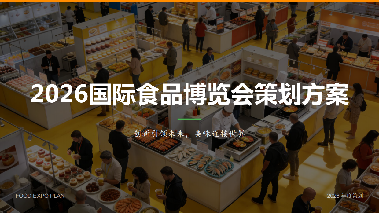 2026国际食品博览会展会策划方案.pdf_第1页