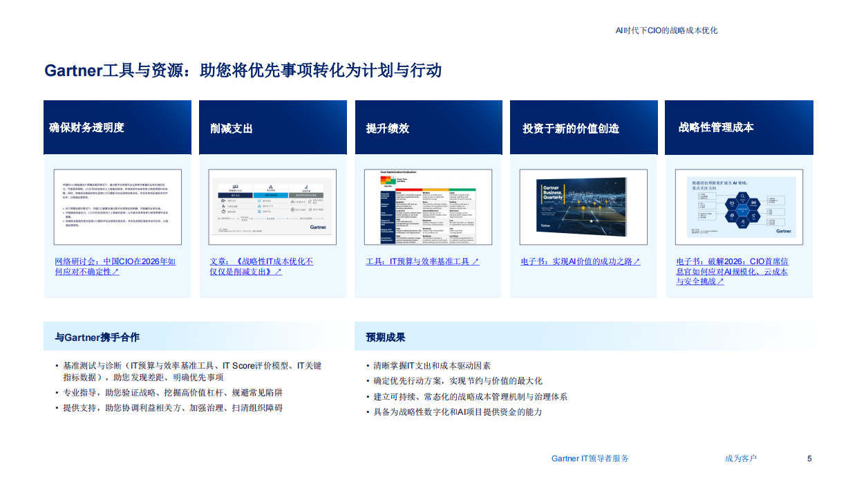 2026AI时代下CIO的战略成本优化-gartner.pdf_第5页