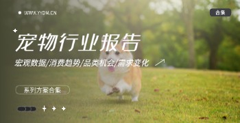 宠物行业报告精选