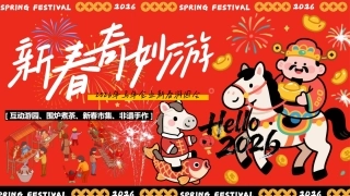 2026春节马年新春市集非遗手作游园会活动方案