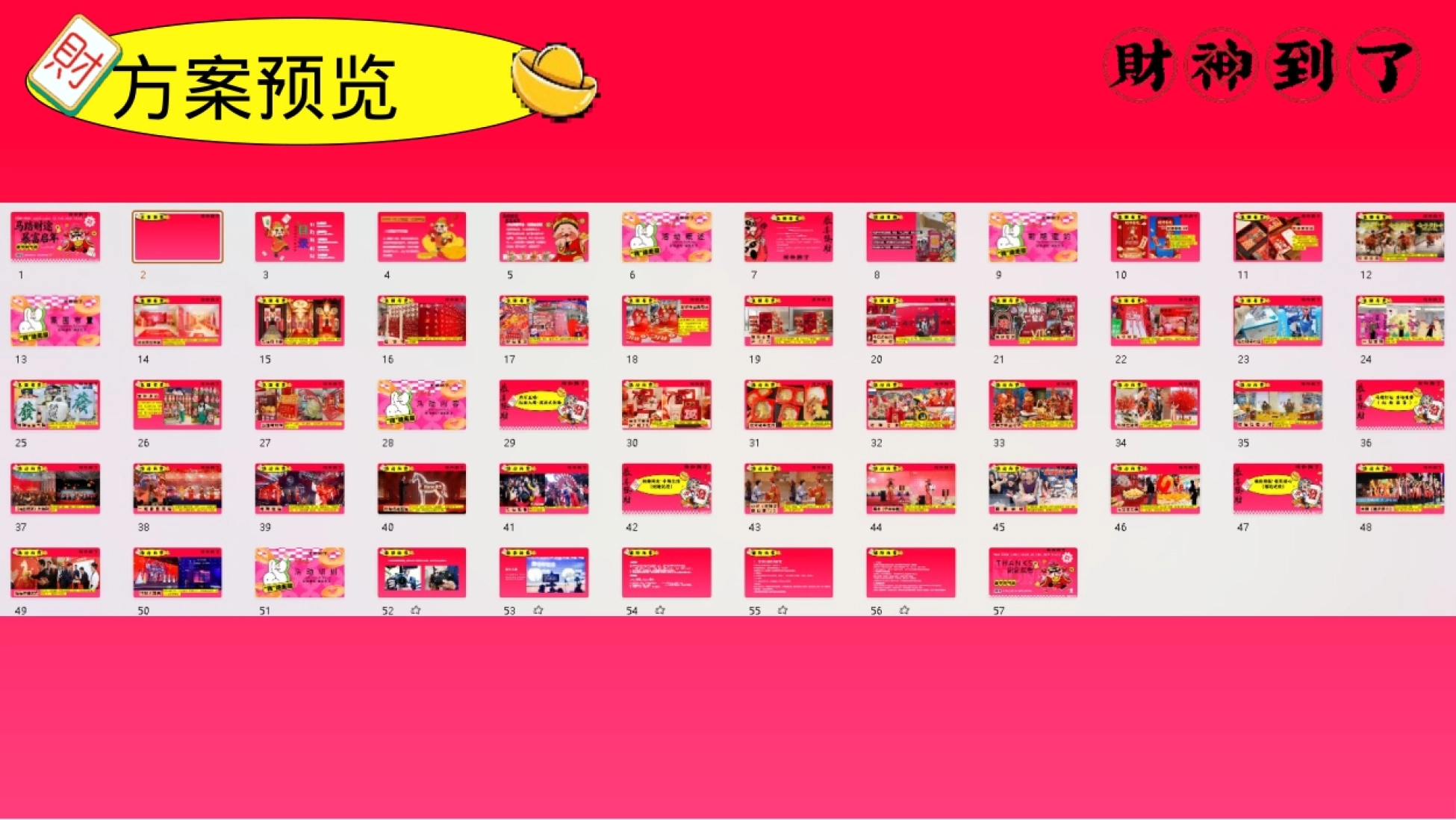 年会尾牙员工答谢宴新春新年文娱（马踏财途 暴富启年）游园会活动策划方案_第2页