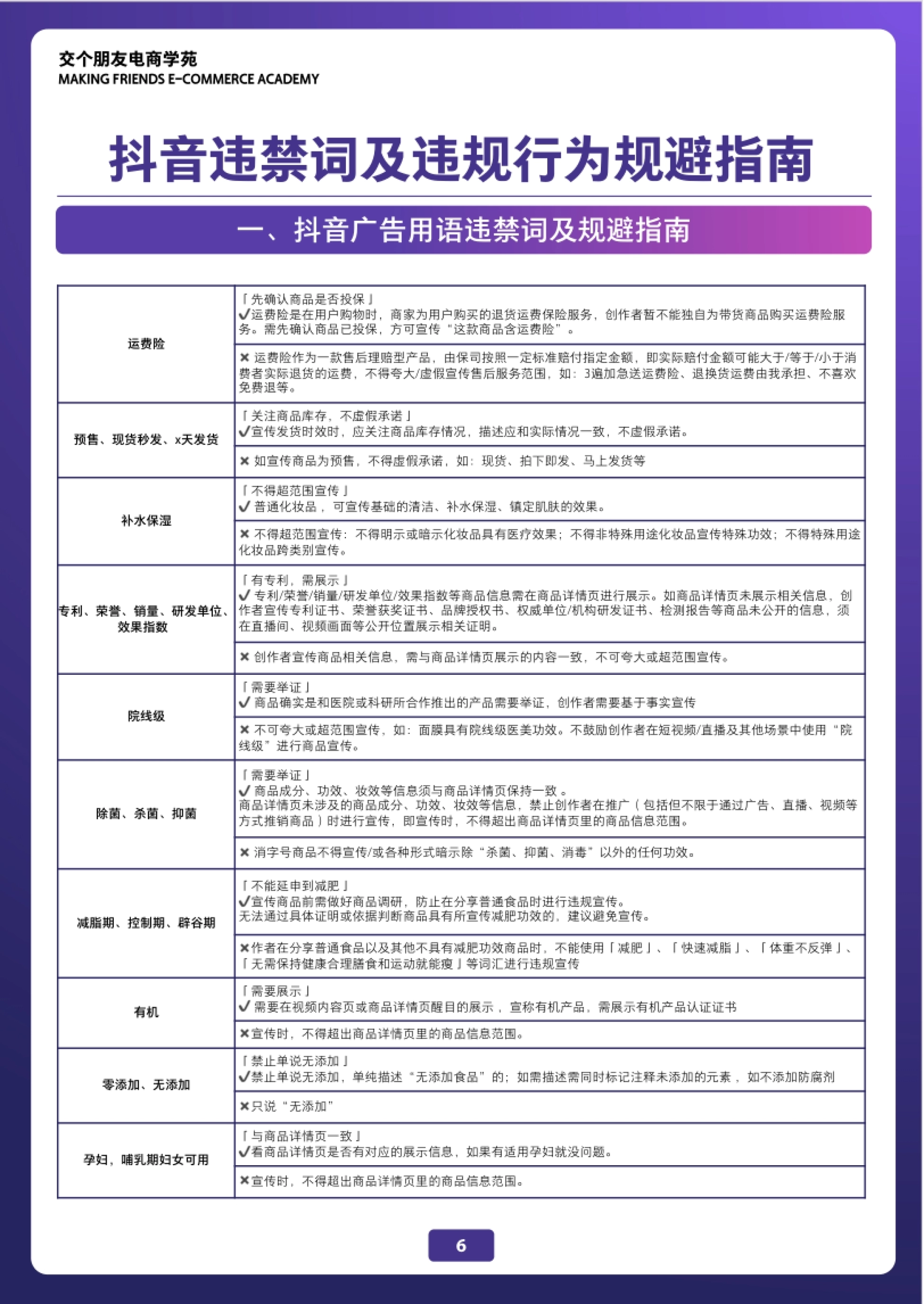 交个朋友电商学苑 MAKING FRIENDS E-COMMERCE ACA