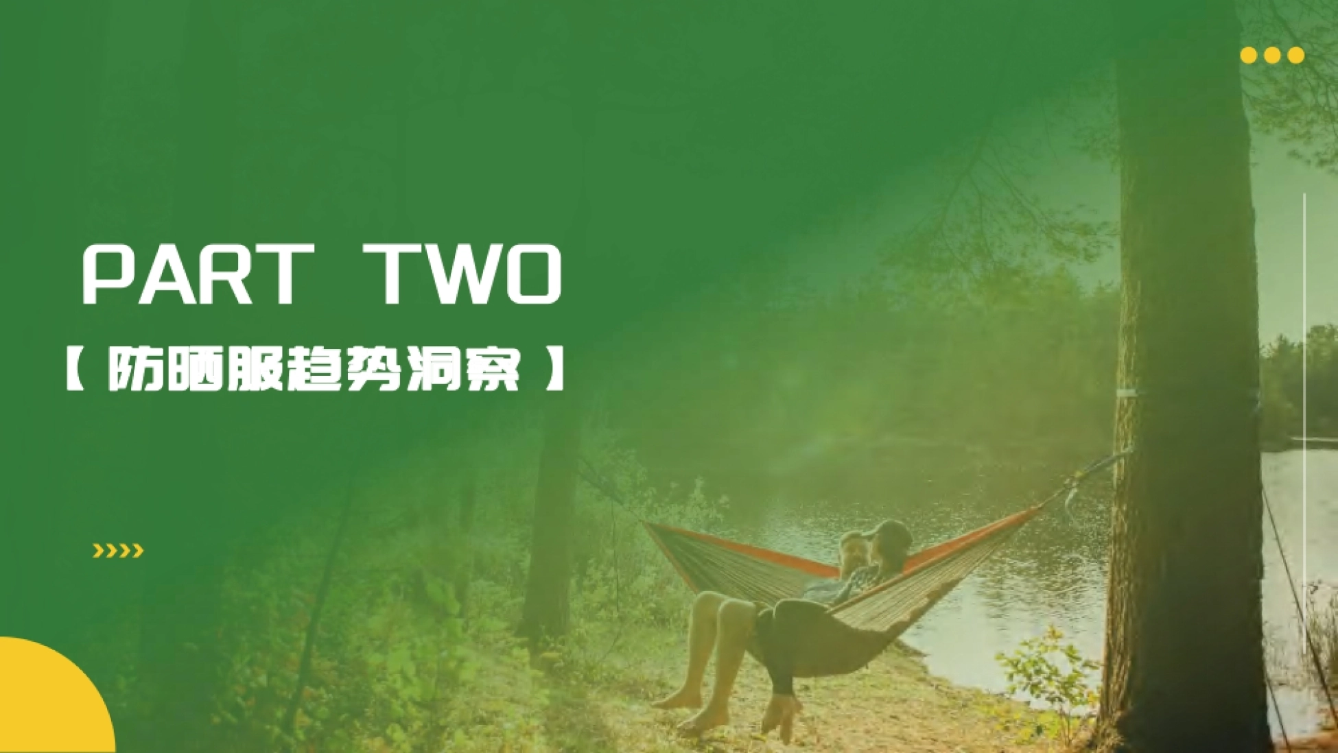 第9页 第二部分章节页：防晒服趋势洞察