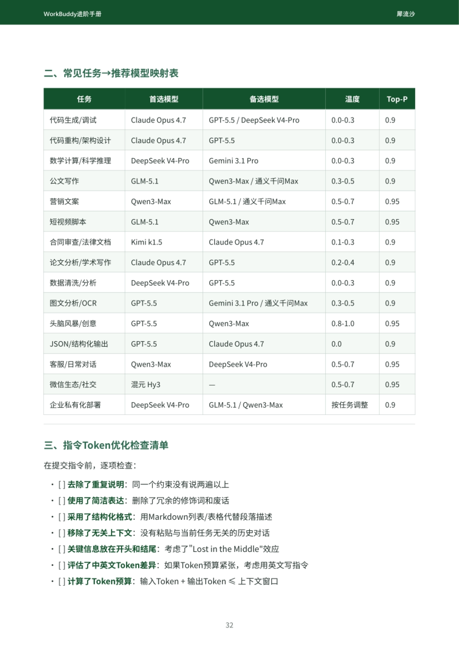 WorkBuddy进阶要点配图：成本怎么降：把Token一刀一刀砍下去