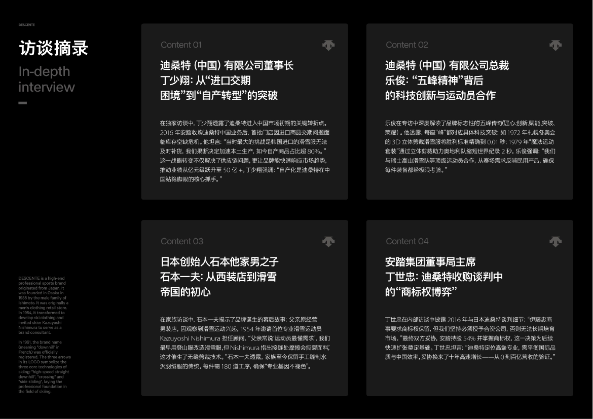 DESCENTE迪桑特-品牌资料_第10页