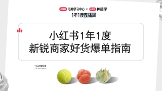 2026小红书1年1度新锐商家好货爆单指南