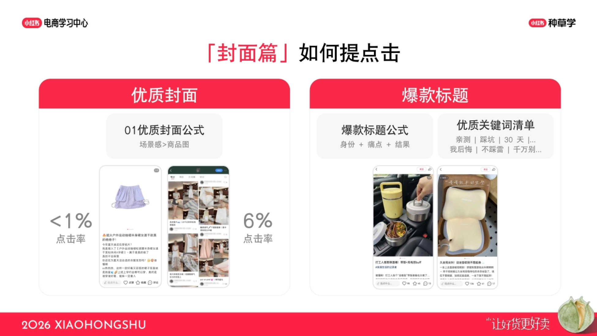 小红书大促要点配图：封面和标题：场景感比商品图更管用