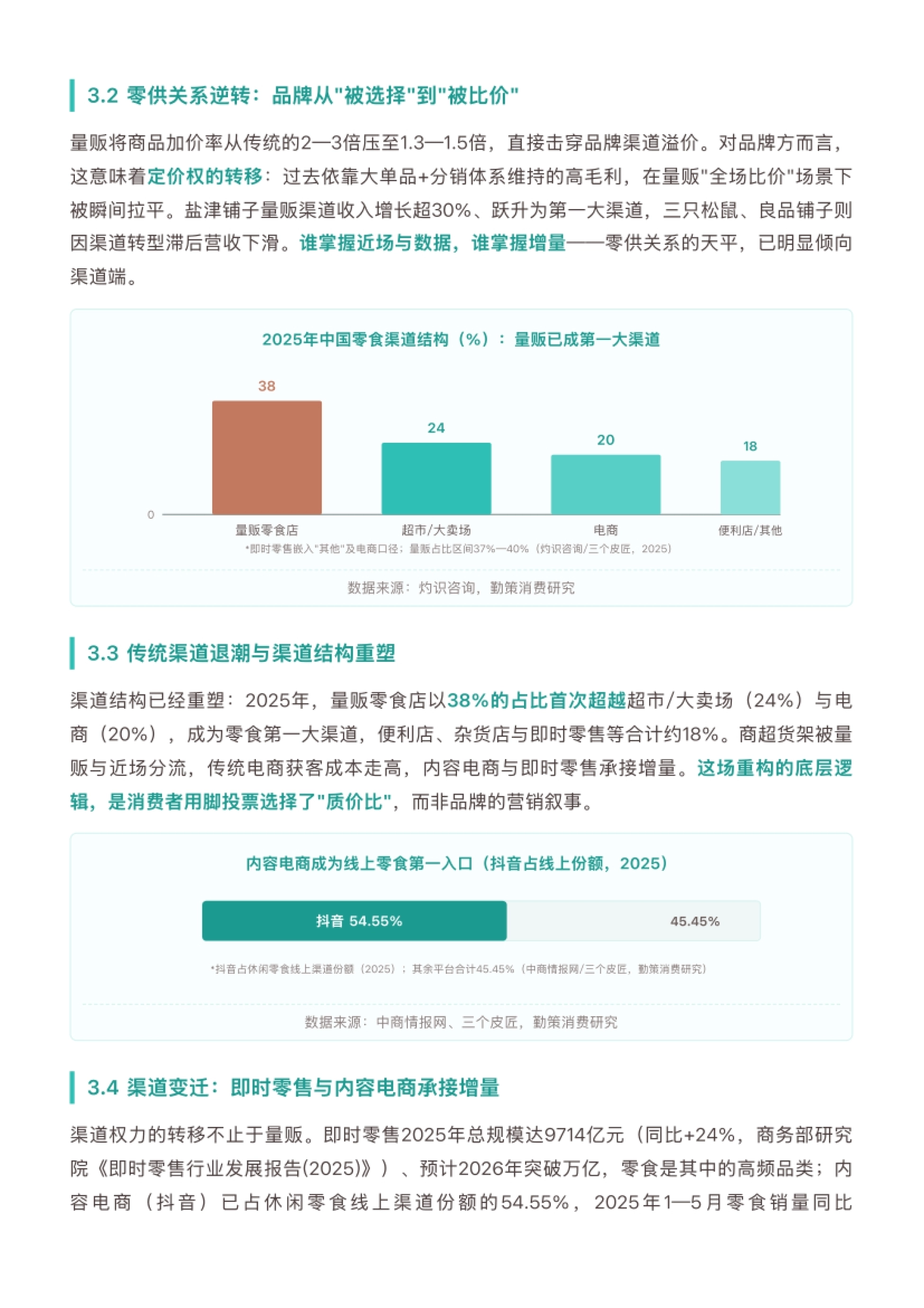 零供关系逆转:品牌从被选择到被比价