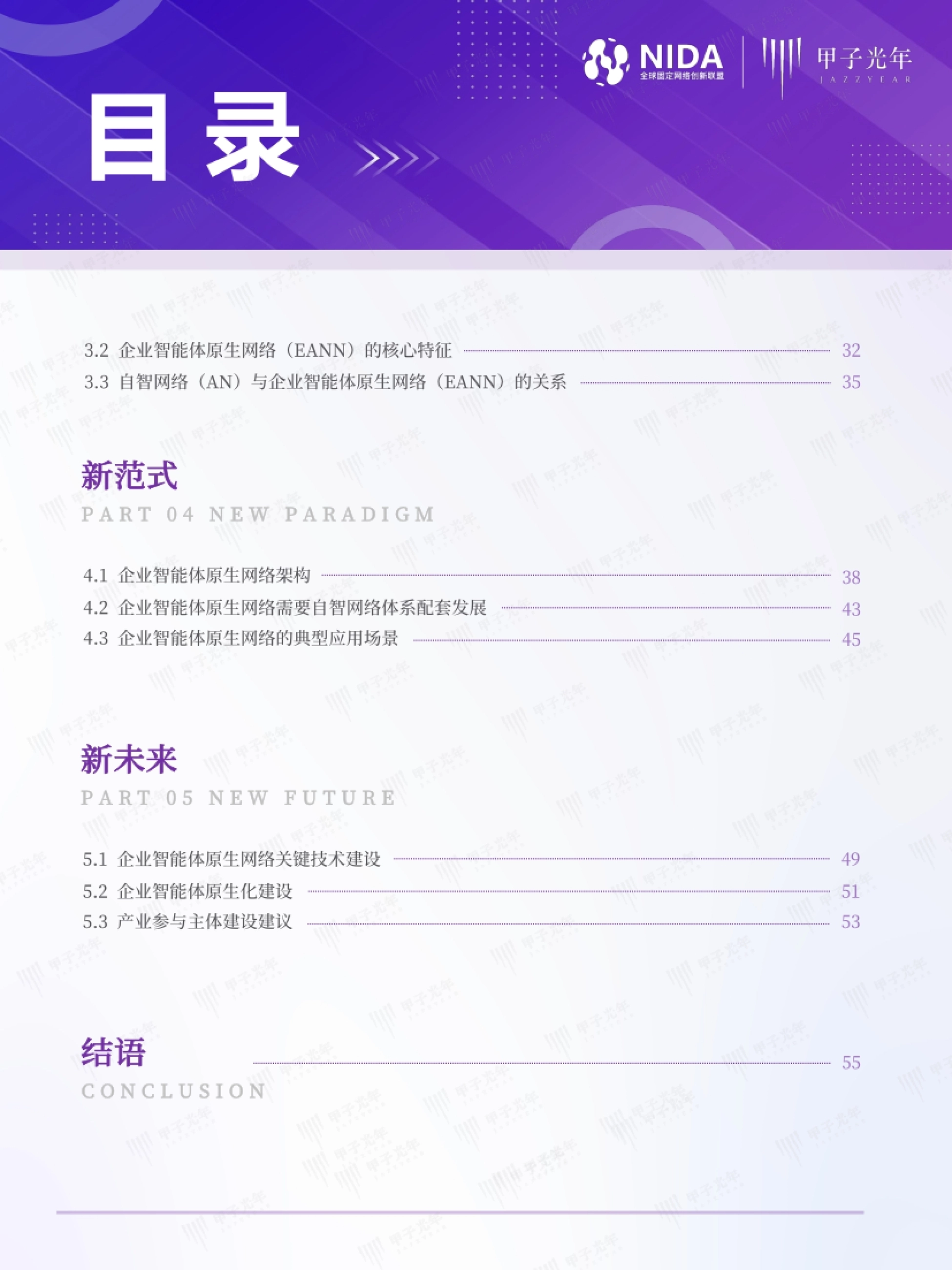 目录:新需求到新未来的五部分